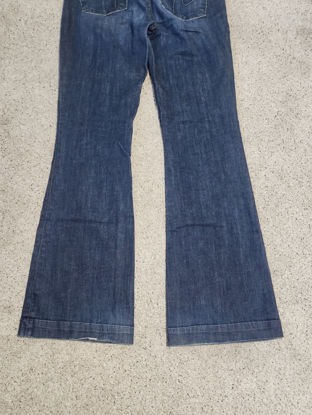 Citizens Of Humanity Faye #003 Low Waist Full Leg Dark Wash Jeans Size 28 - Picture 12 of 13